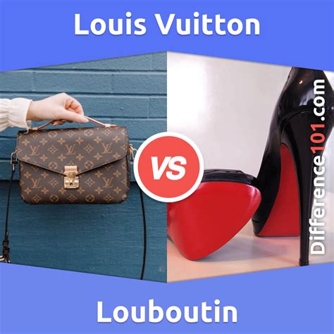 are louboutin and louis vuitton the same